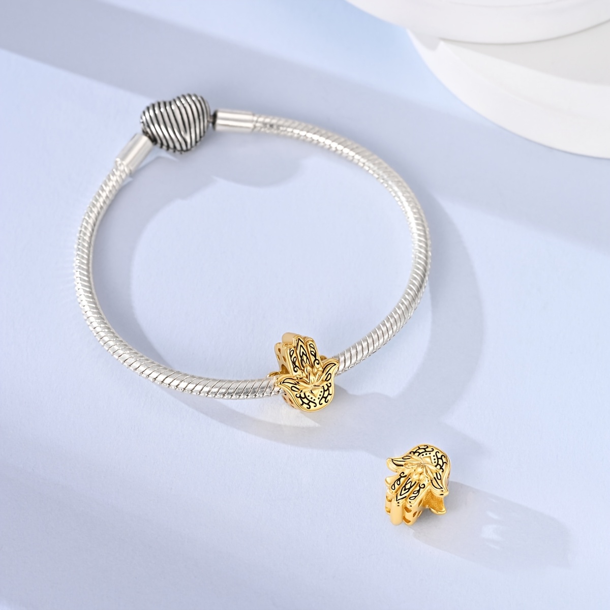 Original Design Silver Color Charms Beads for Women